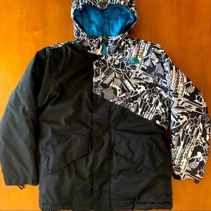 TNF Big Kid 10/12 Winter Ski Snow Jacket Parka